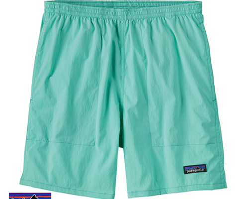 PATAGONIA-58048-M'S BAGGIES LIGHT-SHORT-HOMME-ELYT EARLY TEAL-VERT