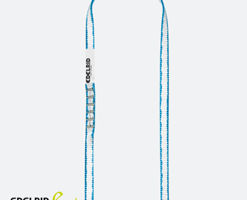 EDELRID-73921-SANGLE 120 CM DYNEEMA DIAMETRE 11 MM-329 ICEMINT-BLEU