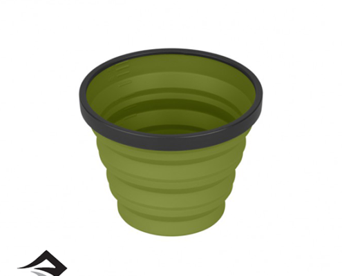 SEA TO SUMMIT-DCURMUG-X MUG PLIANT-07 OLIVE-VERT