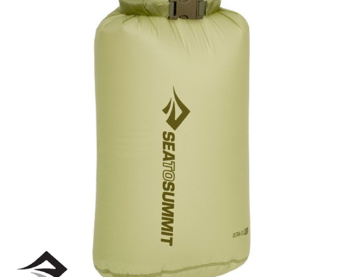 SEA TO SUMMIT-DDRYUS5-SAC ETANCHE 5 LITRES ULTRA SIL DRY-T TARRAGON-VERT