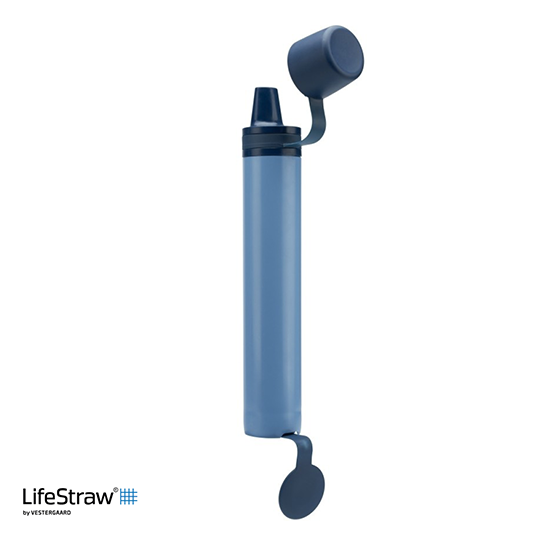 LIFESTRAW-LS1STRAWP-PAILLE PERSONAL WATER FILTER-PAILLE FILTRANTE-BLEU-OUVERT