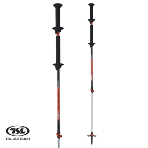 TSL OUTDOOR-MOVE CARBONE ALU SWING-BATONS DE RANDONNÉE TÉLÉSCOPIQUE-ORANGE