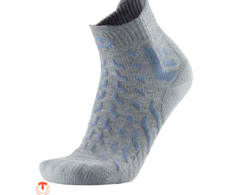 THERM-IC-T25-5600-001-TREK COOL LIGHT ANKLE-CHAUSETTES DE RANDONNÉE-HOMME-GREY BLUE-GRIS