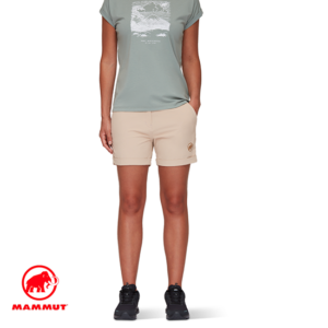 MAMMUT-1023-00700-RUNBOLD ROLL CUFF SHORTS-SHORT DE RANDONNÉE-FEMME-7517 SAVANNAH-BEIGE-FACE