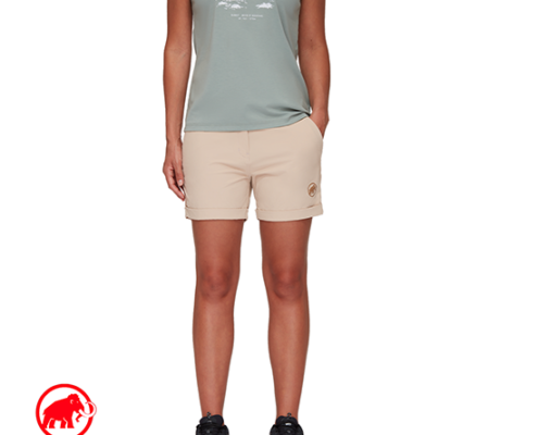 MAMMUT-1023-00700-RUNBOLD ROLL CUFF SHORTS-SHORT DE RANDONNÉE-FEMME-7517 SAVANNAH-BEIGE-FACE