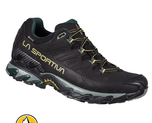 LA SPORTIVA-34G999811W-ULTRA RAPTOR II LEATHER GTX-CHAUSSURES DE RANDONNÉE-HOMME-BLACK CEDAR-NOIR