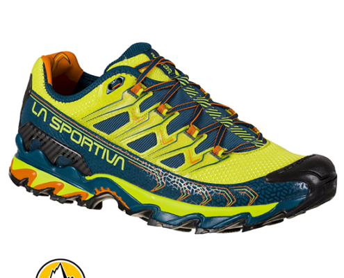 LA SPORTIVA-46M729639-ULTRA RAPTOR II-CHAUSSURES DE RANDONNÉES-HOMME-LIME PUNCH STORM BLUE-JAUNE