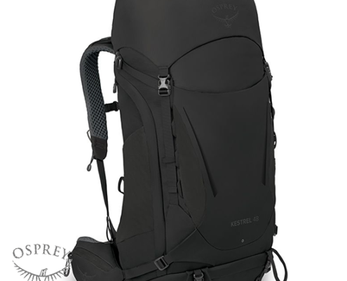 OSPREY-OP3012-KESTREL 48-SAC À DOS DE RANDONNÉE-BLACK-NOIR