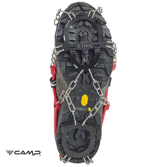CAMP-0173-ICE MASTER-CRAMPONS-L ROUGE-13 POINTES