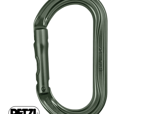 PETZL-M33AG-MOUSQUETON OK VERT