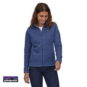 PATAGONIA-25543-BETTER SWEATER POLAIRE ZIPPEE FEMME-CUBL CURRENT BLUE-BLEU-FACE