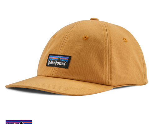 PATAGONIA-38296-CASQUETTE UNISEXE-P6 LABEL TRAP CAP-DMGO DRIED MANGO-JAUNE