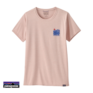 PATAGONIA-45365-W'S CAP COOL DAILY GRAPHIC SHIRT-TEE-SHIRT-FEMME-SNPX SUNRISE ROLLER-ROSE-FACE