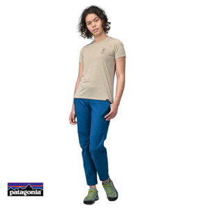 PATAGONIA-45390-W'S CAP COOL DAILY GRAPHIC SHIRT-TEE-SHIRT-FEMME-CBPX CLEAN CLIMB BLOOM-BEIGE-VUE
