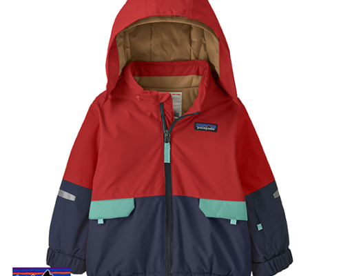 PATAGONIA-61117-BABY SNOW PILE JACKET-BLOUSON DE SKI-ENFANT-TGRD TOURING RED-ROUGE