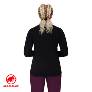 MAMMUT-1014-04461-ACONCAGUA ML JACKET-VESTE POLAIRE-FEMME-0001 BLACK-NOIR-DOS