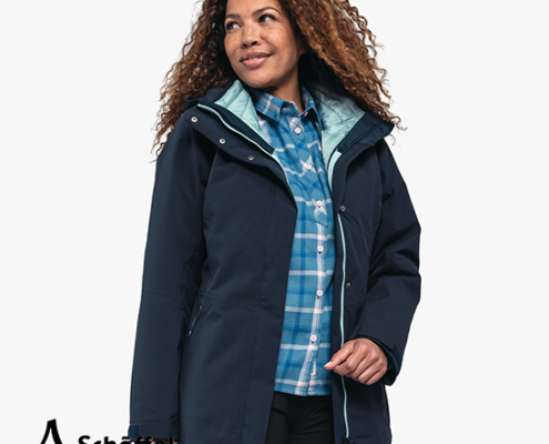 SCHOFFEL-13317-3 IN 1 JACKET AUERSPITZ L-PARKA-FEMME-8820 NAVY-BLEU-VUE