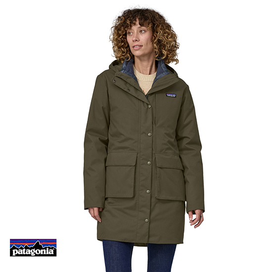 PATAGONIA-21025-W'S PINE BANK 3-IN-1 PARKA-FEMME-BSNG BASIN GREEN-VERT-FACE