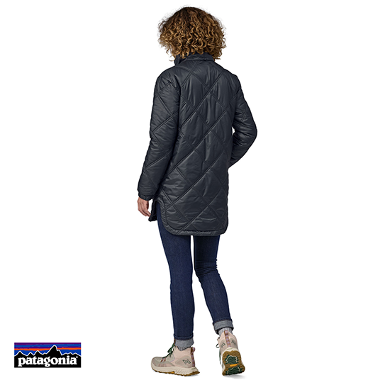PATAGONIA-21025-W'S PINE BANK 3-IN-1 PARKA-FEMME-BSNG BASIN GREEN-VERT-DOUDOUNE DOS