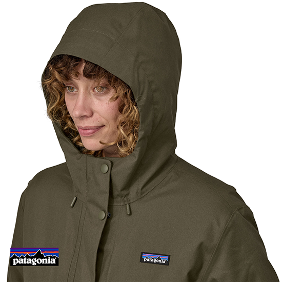 PATAGONIA-21025-W'S PINE BANK 3-IN-1 PARKA-FEMME-BSNG BASIN GREEN-VERT-CAPUCHE