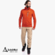 SCHOFFEL-FLEECE HOODY ROTBACH-VESTE POLAIRE À CAPUCHE HOMME-5480 POINCIANA-ORANGE