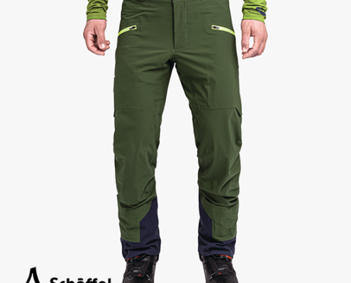 SCHOFFEL-23611-PIZAC-PANTALON DE SKI DE RANDONNÉE-6004 LODEN GREEN-VERT