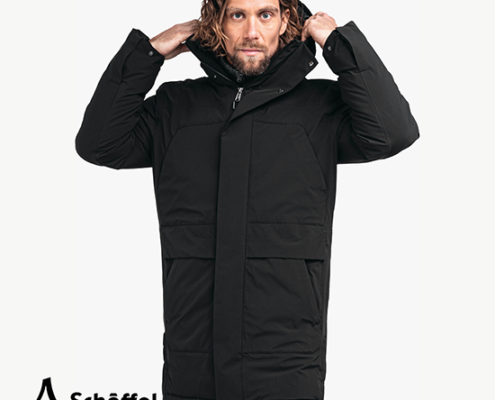SCHOFFEL-23790-DOWN PARKA CANTERBURRY M-PARKA-HOMME-9990 BLACK-NOIR-FACE