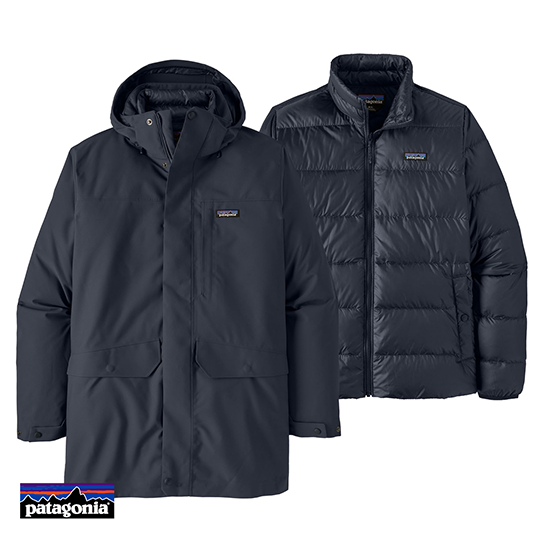 PATAGONIA-28389-M'S TRS 3-IN-1 PARKA-HOMME-NENA NEW NAVY-MARINE