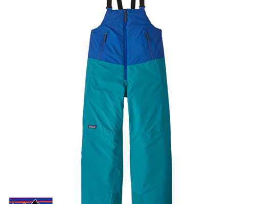 PATAGONIA-68565-KID'S POWDER TOWN BIBS-SALOPETTE DE SKI-ENFANT-PGEB PASSAGE BLUE-BLEU