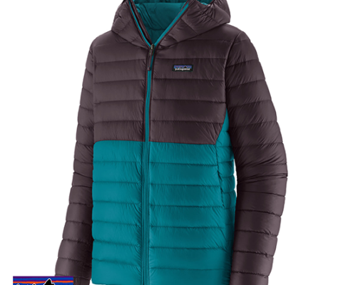 PATAGONIA-84702-M'S DOWN SWEATER HOODY-DOUDOUNE DUVET À CAPUCHE HOMME-BLYB BELAY BLUE-BLEU