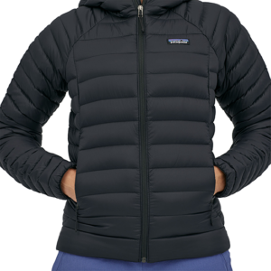 PATAGONIA-84712-W'S DOWN SWEATER HOODY-DOUDOUNE À CAPUCHE-FEMME-BLK BLACK-NOIR-ZIP