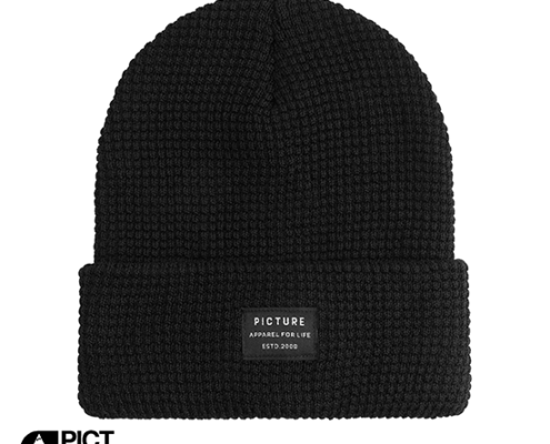 PICTURE-B214-YORK BEANIE-BONNET-A BLACK-NOIR