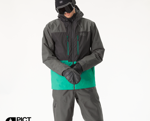 PICTURE-MVT462-PICTURE OBJECT JACKET-VESTE DE SKI-HOMME-B SPECTRA GREEN-VERT