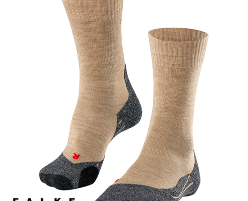 FALKE-16445-TK2 WOMEN-CHAUSSETTES DE RANDONNÉE-FEMME-4100 NATURE MEL-BEIGE