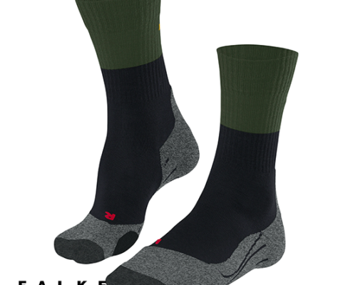 FALKE-16474-TK2 EXPLORE-CHAUSSETTES DE RANDONNÉE-HOMME-VERTIGO-NOIR