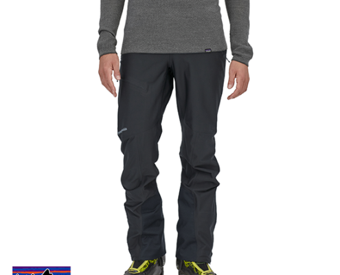 PATAGONIA-M'S UPSTRIDE-PANTALON DE SKI DE RANDONNÉE-HOMME-BLACK-NOIR-FACE