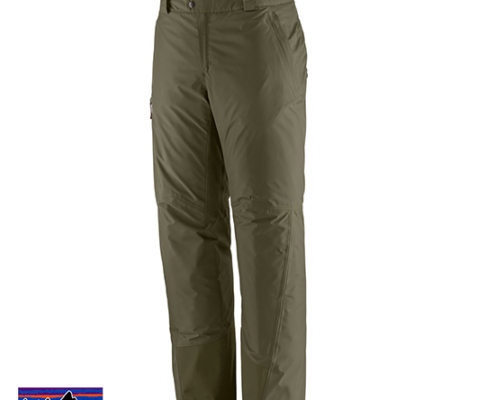 PATAGONIA-31170-M'S INSULATED POWDER TOWN PANTS-PANTALON IMPERMÉABLE-BSNG BASIN GREEN-VERT