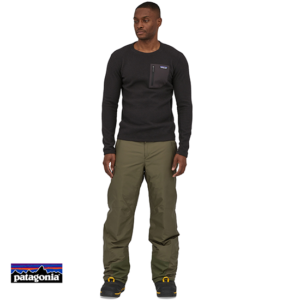 PATAGONIA-31170-M'S INSULATED POWDER TOWN PANTS-PANTALON IMPERMÉABLE-BSNG BASIN GREEN-VERT-FACE