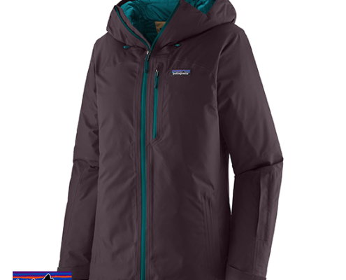 PATAGONIA-31200-W'S INSULATED POWDER TOWN SKI/SNOWBOARD JACKET-OBPL OBSIDIAN PLUM-VIOLET
