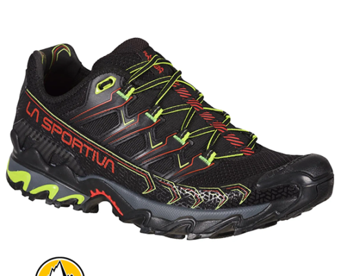 LA SPORTIVA-46M999720-ULTRA RAPTOR II-CHAUSSURES DE RANDONNÉE-BLACK NEON-NOIR