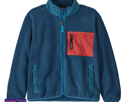 PATAGONIA-65320-KID'S SYNCHILLA FLEECE JACKET-VESTE POLAIRE-ENFANT-TIDB TIDEPOOL BLUE-BLEU