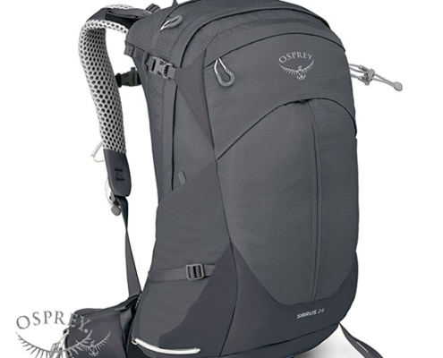 OSPREY-OP1201-SIRRUS 24-SAC À DOS DE RANDONNÉE-FEMME-TUNNEL VISION GREY-GRIS