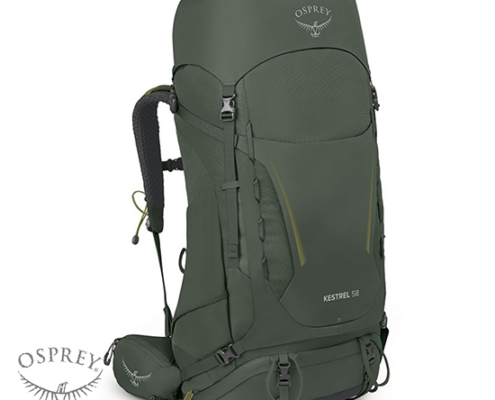 OSPREY-OP3011-KESTREL 58-SAC À DOS DE RANDONNÉE-BONSAI GREEN-VERT