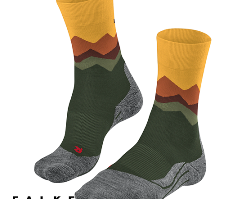 FALKE-16193-TK2 CREST-CHAUSSETTES DE RANDONNÉE HOMME-7962 VERTIGO-VERT