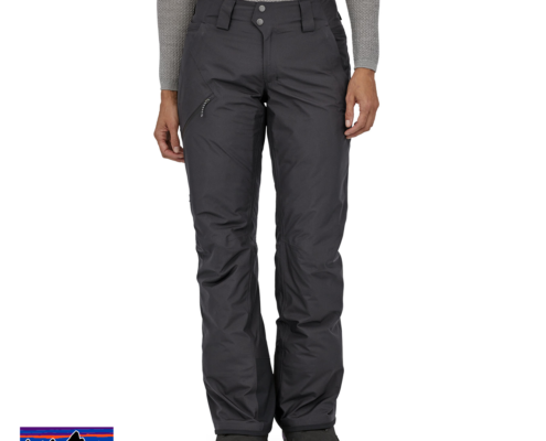 PATAGONIA-31185-W'S INSULATED POWDER TOWN PANTS-PANTALON DE SKI-FEMME-BLK BLACK-NOIR-FACE