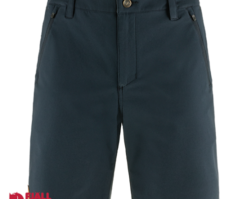 FJALL RAVEN-12200165-ABISKO TRAIL STRETCH SHORT-SHORT DE RANDONNÉE-HOMME-555 DARK NAVY-MARINE