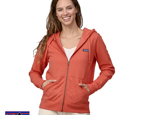 PATAGONIA-42145-W'S AHNYA FULL ZIP-SWEAT ZIPPÉ À CAPUCHE-FEMME-COCH COHO CORAL-CORAIL