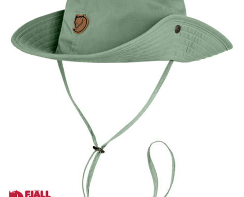 FJALL RAVEN-77273-ABISKO SUMMER HAT-CHAPEAU DE SOLEIL À BORD LARGE-614 PATINA GREEN-VERT