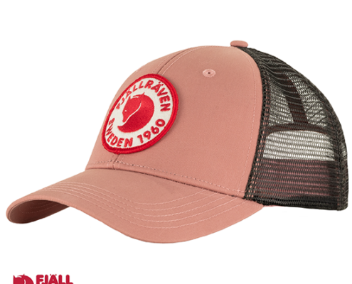 FJALL RAVEN-1960 LOGO LANGTRADARKEPS-CASQUETTE-300 DUSTY ROSE-ROSE