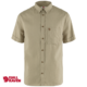 FJALL RAVEN-87039-OVIK TRAVEL SHIRT-CHEMISE MANCHES COURTES-HOMME-195 SAND STONE-BEIGE